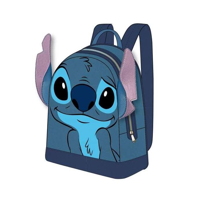 Mochila Casual Stitch Azul 19,5 x 25 x 11 cm