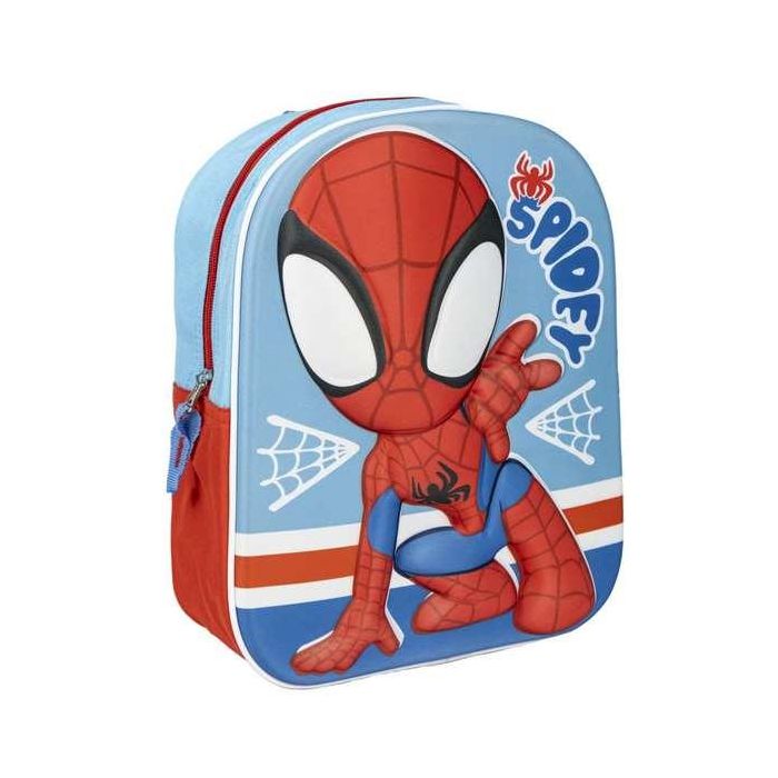 Mochila infantil 3D spidey 25.0 x 31.0 x 1.0 cm