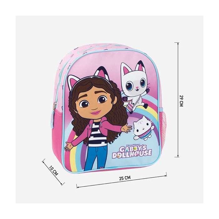 Mochila Escolar Gabby's Dollhouse Rosa 25 x 20 x 30 cm 4