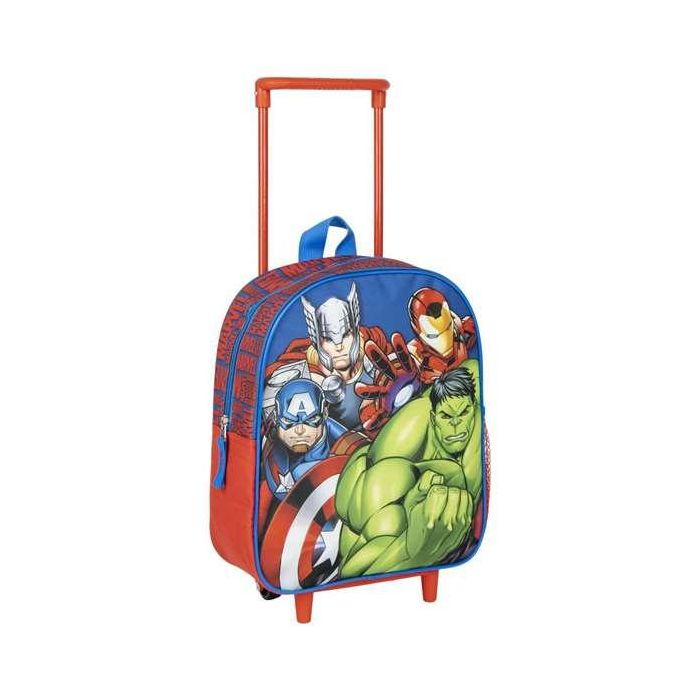 Mochila infantil trolley escolar avengers 25.0 x 30.0 x 0.8 cm