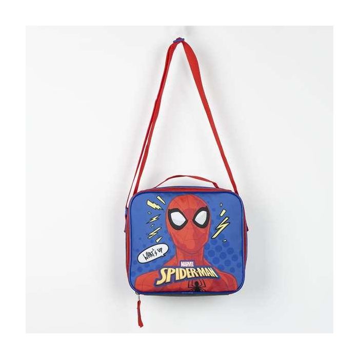 Portadesayunos Térmico Spider-Man Azul 7 x 20 x 22 cm 4