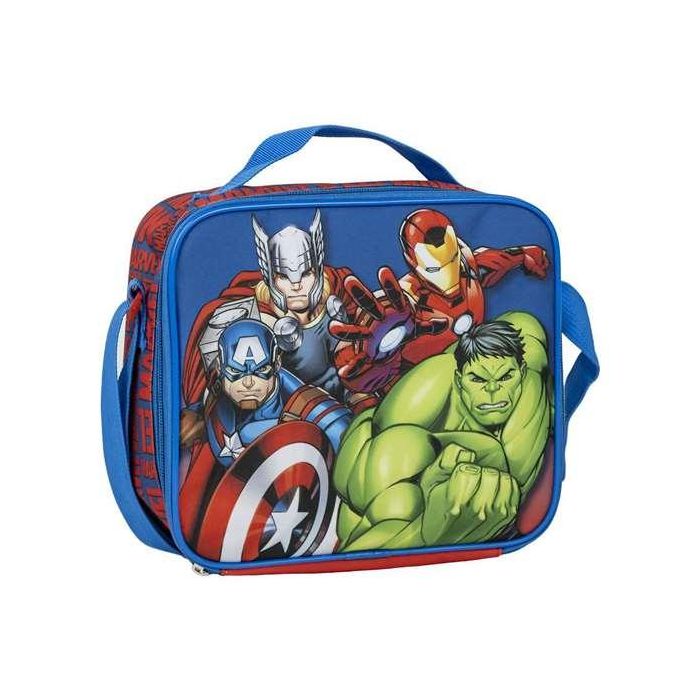 Portadesayunos Térmico The Avengers Azul 8 x 21 x 22 cm