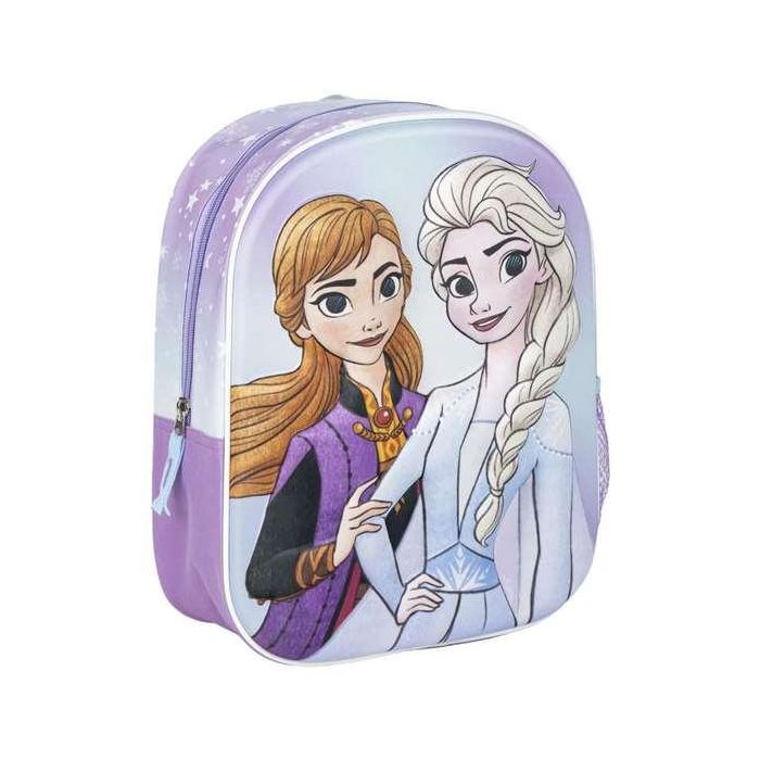 Mochila infantil 3D frozen 26.0 x 10.0 x 31.0 cm