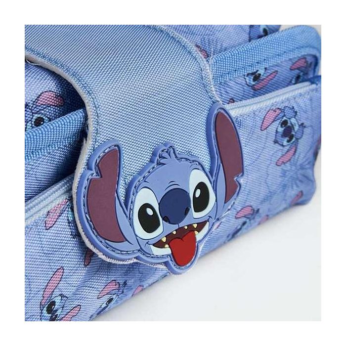 Estuche Escolar Stitch Azul 6