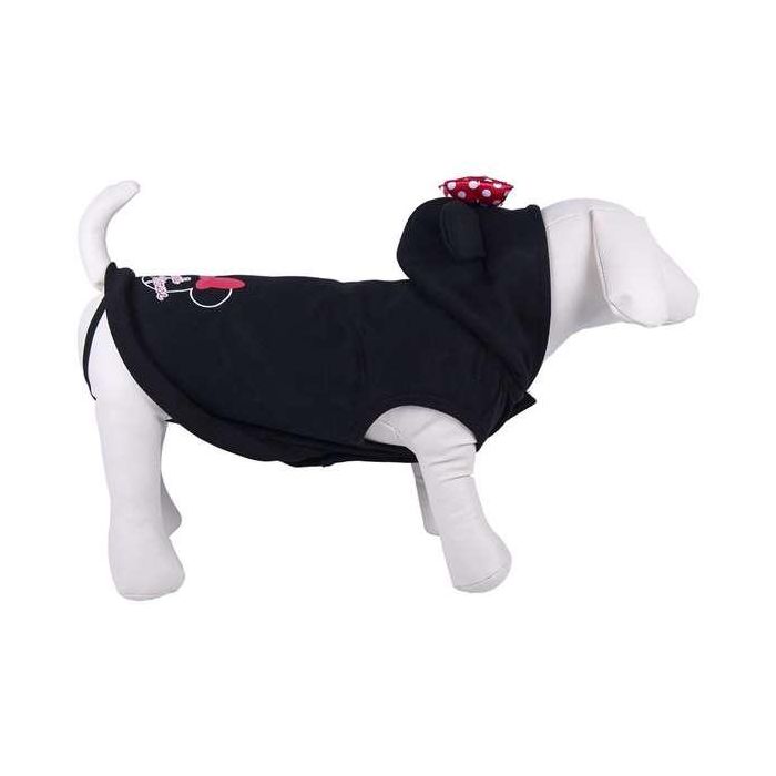 Sudadera Para Perro Xxs Cotton Brushed Minnie Negro XXS 4