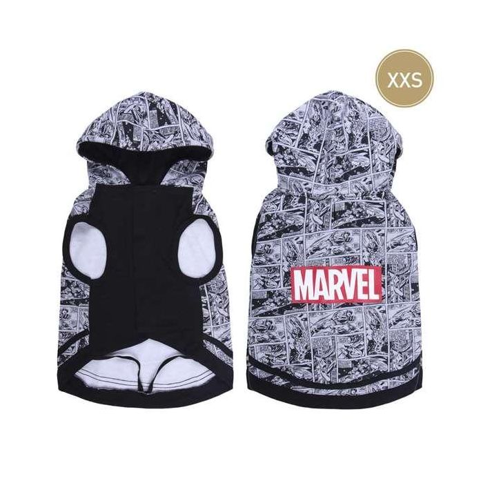 Sudadera para Perro Marvel XXS Gris 5