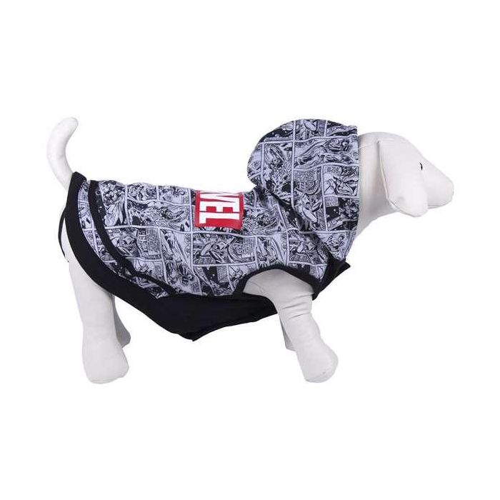 Sudadera para Perro Marvel XXS Gris 3