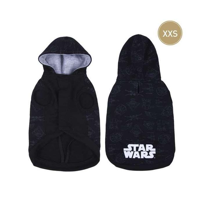 Sudadera para Perro Star Wars XXS Negro 5