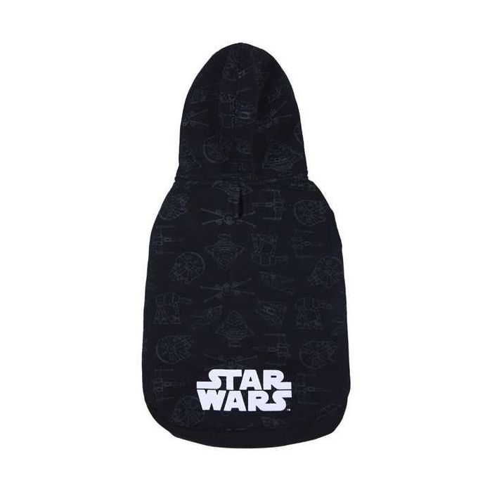 Sudadera para perro XS cotton brushed star wars darth vader talla XS