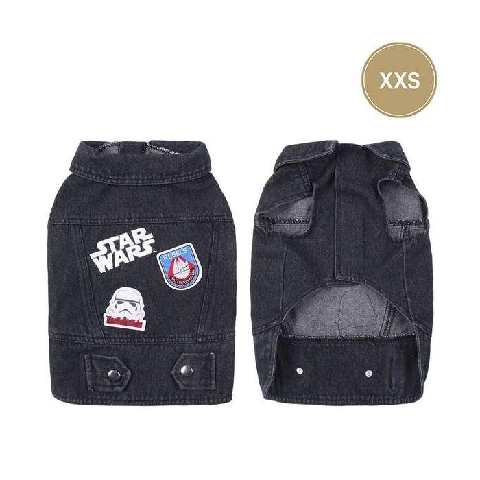 Chaqueta para Perro Star Wars Gris XXS 5