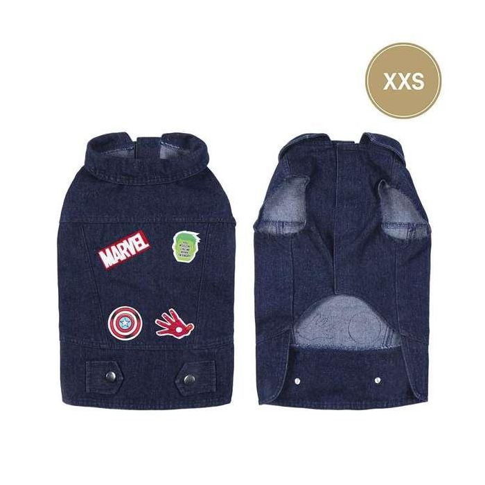 Chaqueta para Perro Marvel Azul XXS 5