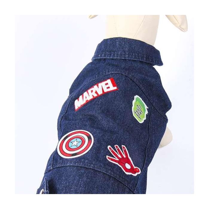 Chaqueta para Perro Marvel Azul XXS 3