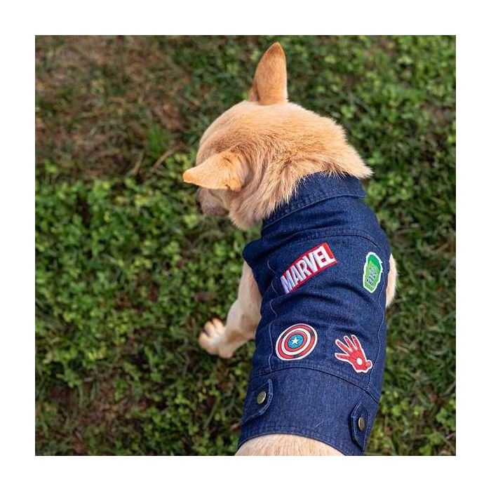 Chaqueta para Perro Marvel Azul XXS 4