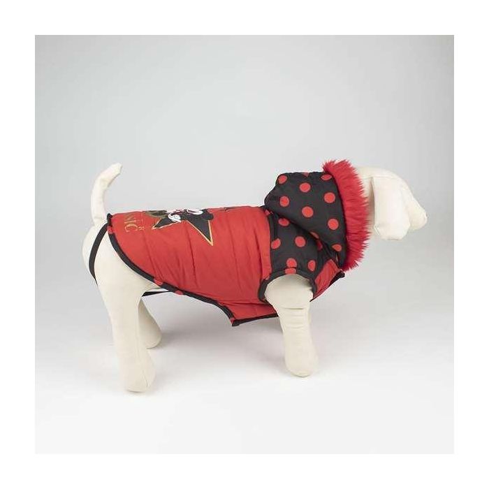 Abrigo para Perro Minnie Mouse Negro Rojo XXS 2