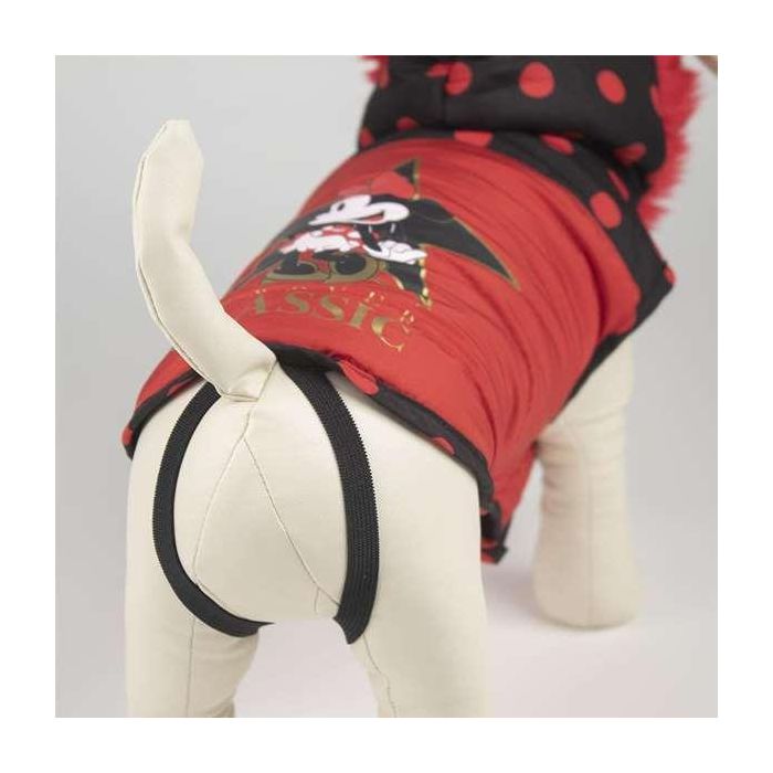 Abrigo para Perro Minnie Mouse Negro XS Rojo 3