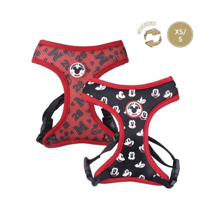 Arnés para Perro Mickey Mouse XS/S Negro 12