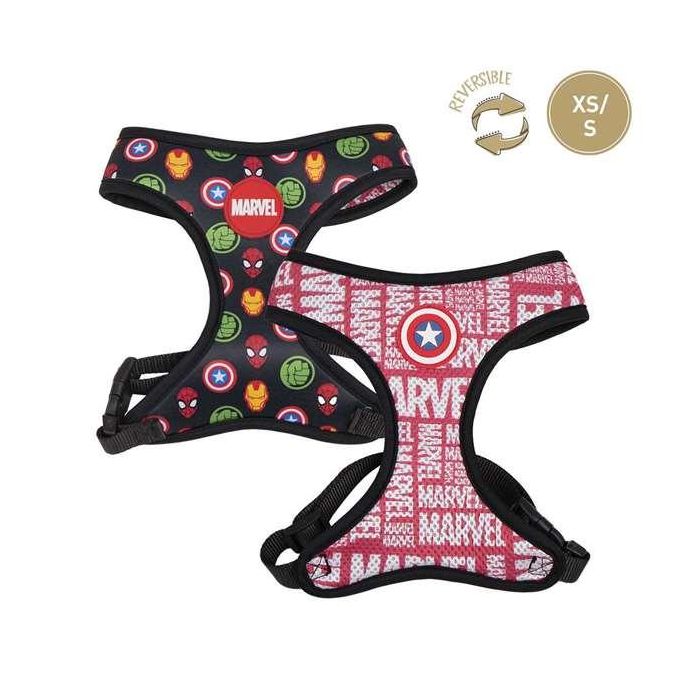 Arnés para Perro Marvel Reversible Rojo XS 7