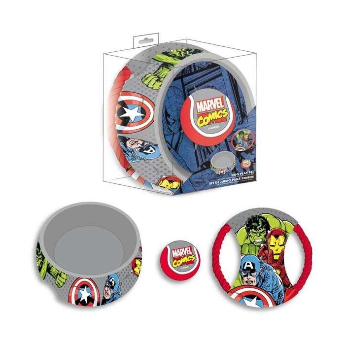 Set para mascotas juguete marvel 21.0 x 21.0 x 8.8 cm