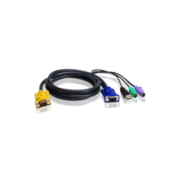 Aten Cable KVM PS/2-USB de 3 m