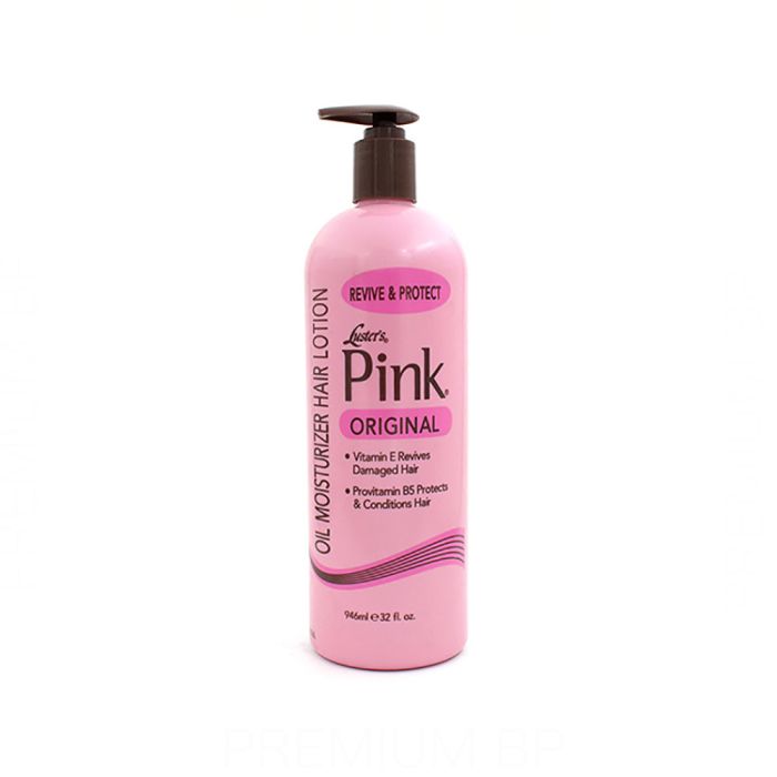Crema Protectora Luster Pink Oil Original Hidratante Cabello (946 ml)