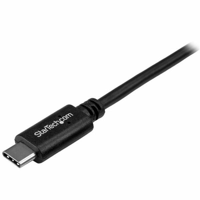 Cable USB C Startech USB2CC50CM           0,5 m Negro 1