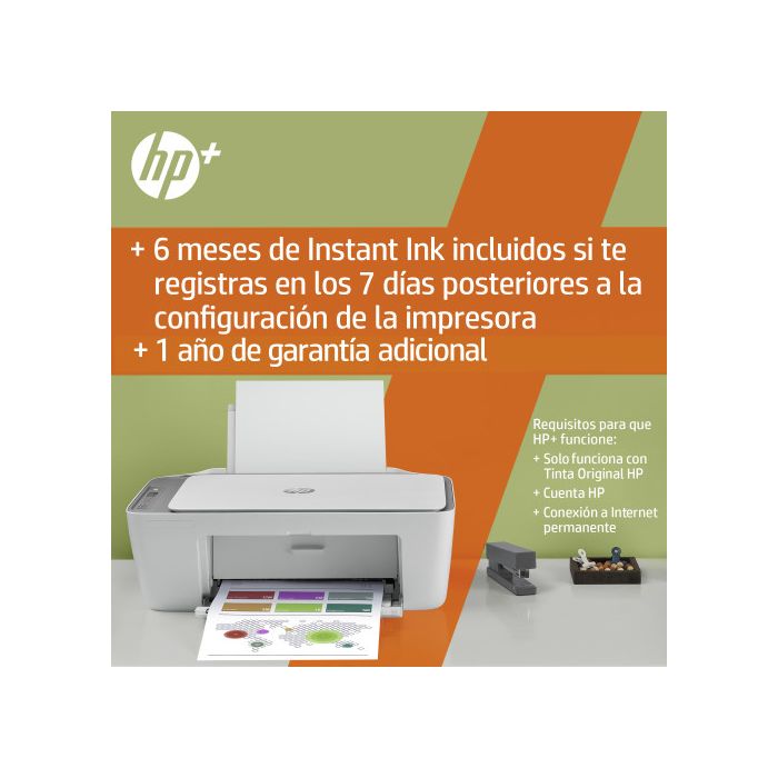 Impresora Multifunción HP 26K67B Blanco 2