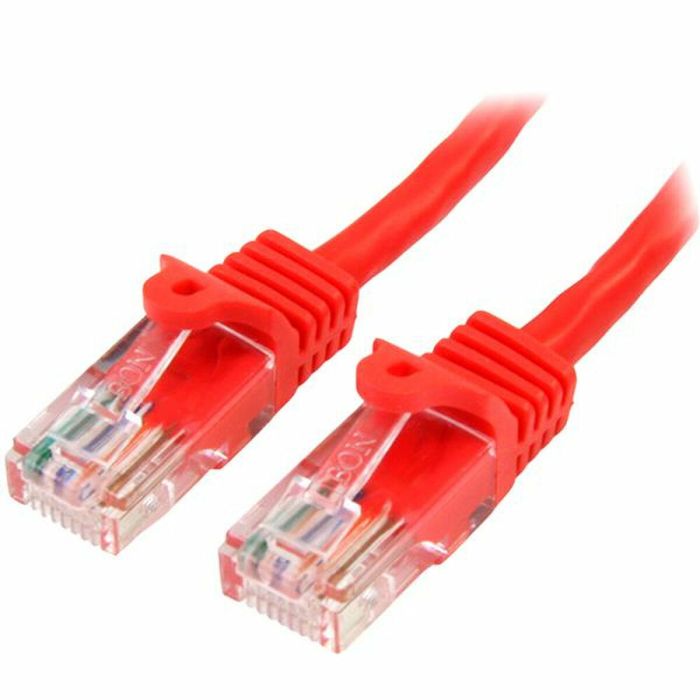 Cable de Red Rígido UTP Categoría 6 Startech 45PAT10MRD 10 m Rojo 1