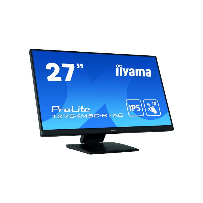 iiyama ProLite T2754MSC-B1AG monitor pantalla táctil 68,6 cm (27") 1920 x 1080 Pixeles Multi-touch Multi-usuario Negro 4