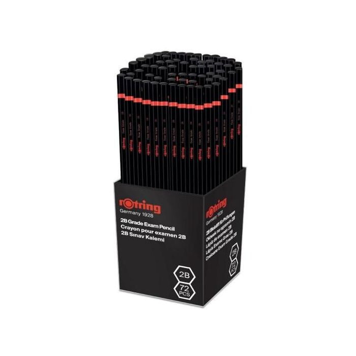Rotring wcp lápiz 2b negro -72u- Rotring wcp lápiz 2b negro -72u-