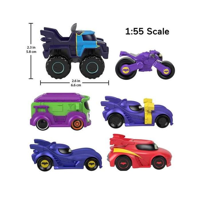 Coche Fisher-Price Batwheels . Escala 1:55 - Modelos surtidos 2