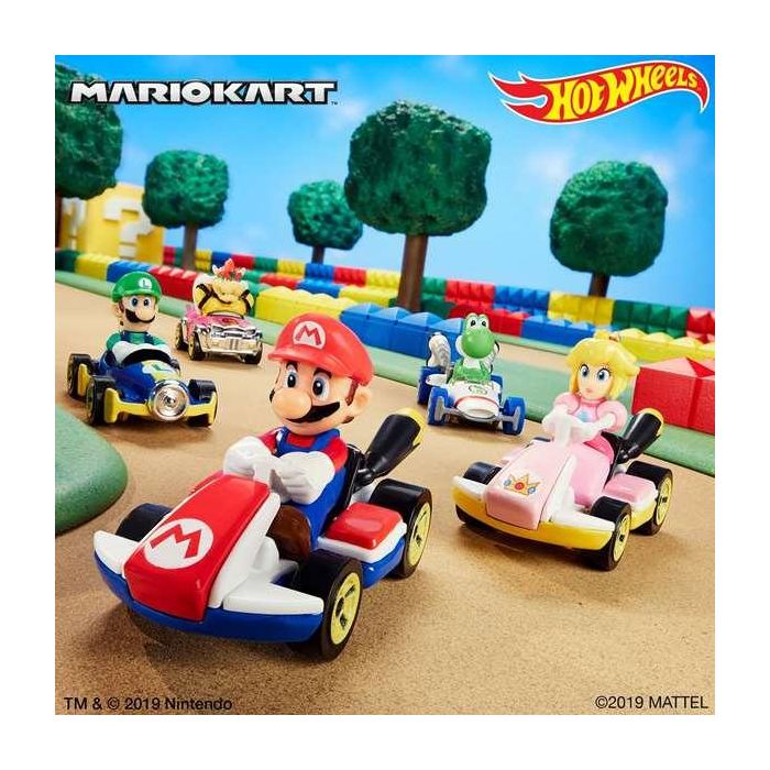 Coche Hot Wheels Mario Kart Escala 1:64 - Modelos surtidos 1