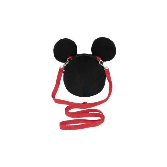 Bolso Bandolera 3D Mickey Mouse Negro 1