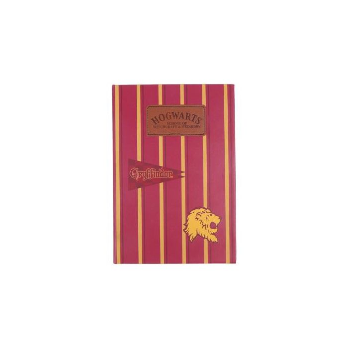 Cuaderno de Notas + Bolígrafo Gryffindor Harry Potter Harry Potter Rojo 4