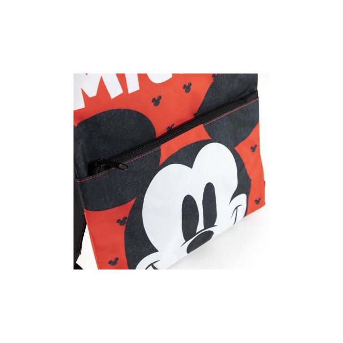 Mochila Saco Infantil Mickey Mouse Rojo 27 x 33 x 1 cm 3