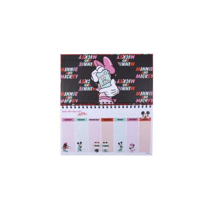 Planificador Semanal Minnie Mouse Bloc Papel (35 x 16,7 x 1 cm) 2