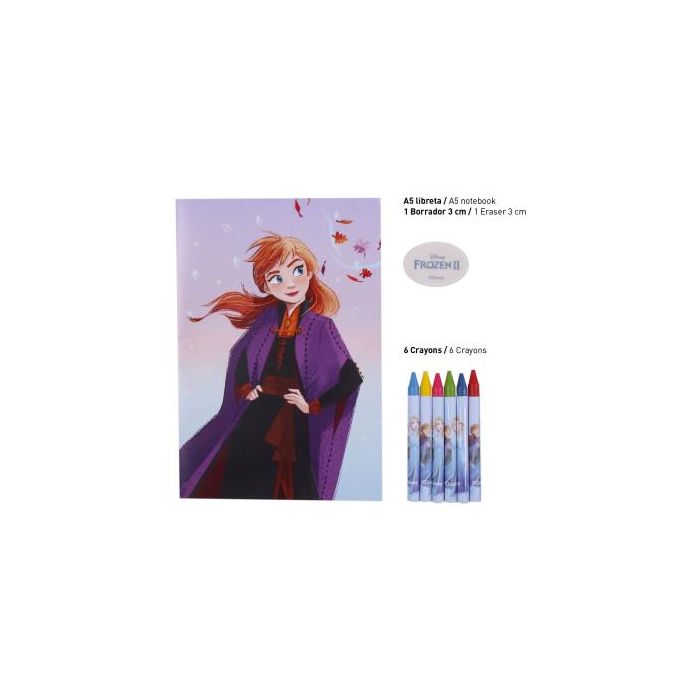 Set de Papelería Frozen Lila (16 pcs) 3 Set de Papelería Frozen Lila (16 pcs) 3