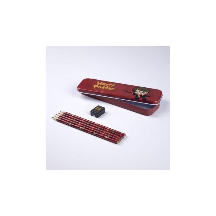 Set de Papelería Harry Potter 16 Piezas Rojo 5 Set de Papelería Harry Potter 16 Piezas Rojo 5