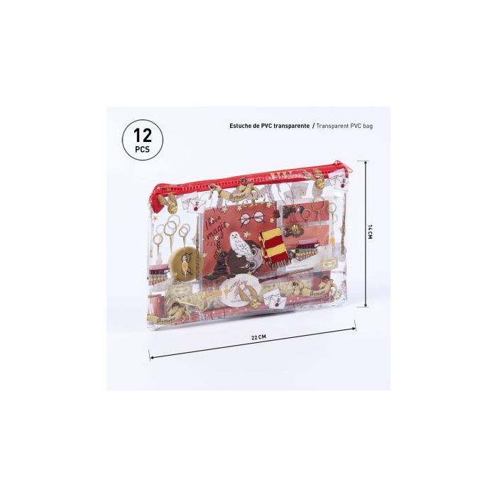 Set Papelería Escolar Harry Potter Rojo Set Papelería Escolar Harry Potter Rojo