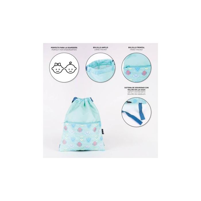 Mochila Saco Infantil The Paw Patrol Azul 4 Mochila Saco Infantil The Paw Patrol Azul 4