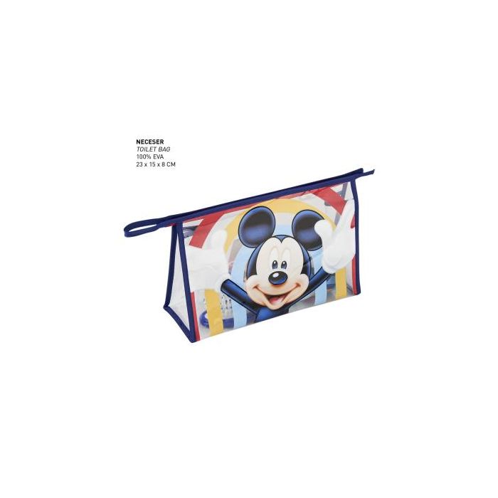Set de Aseo Infantil para Viaje Mickey Mouse Azul (23 x 16 x 7 cm) (4 pcs) 1