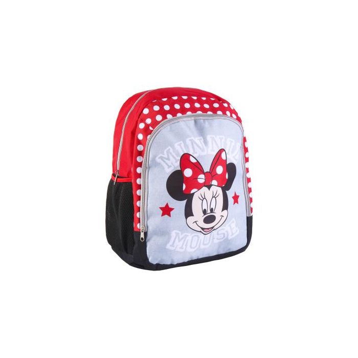 Mochila Escolar Minnie Mouse Rojo (32 x 41 x 14 cm)