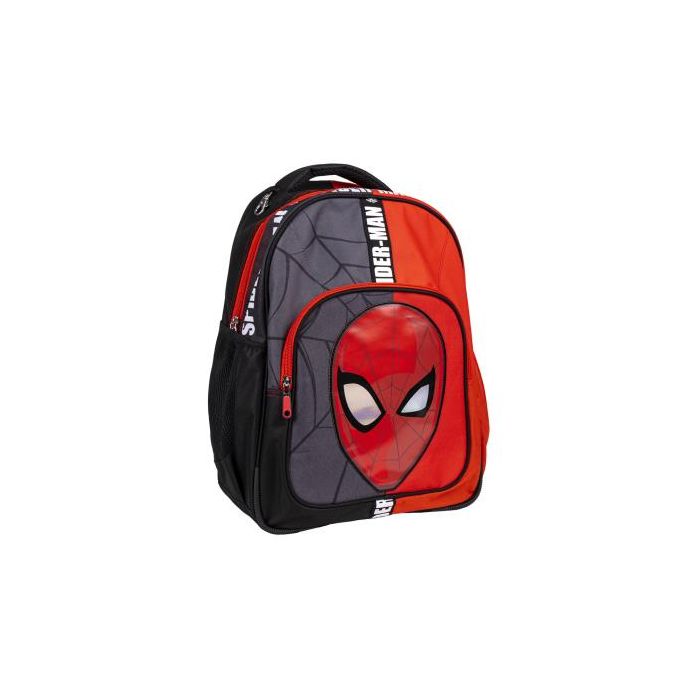 Mochila Escolar Spider-Man Rojo Negro 32 x 15 x 42 cm