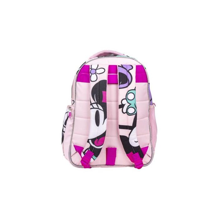 Mochila Escolar Minnie Mouse Rosa 32 x 15 x 42 cm 1