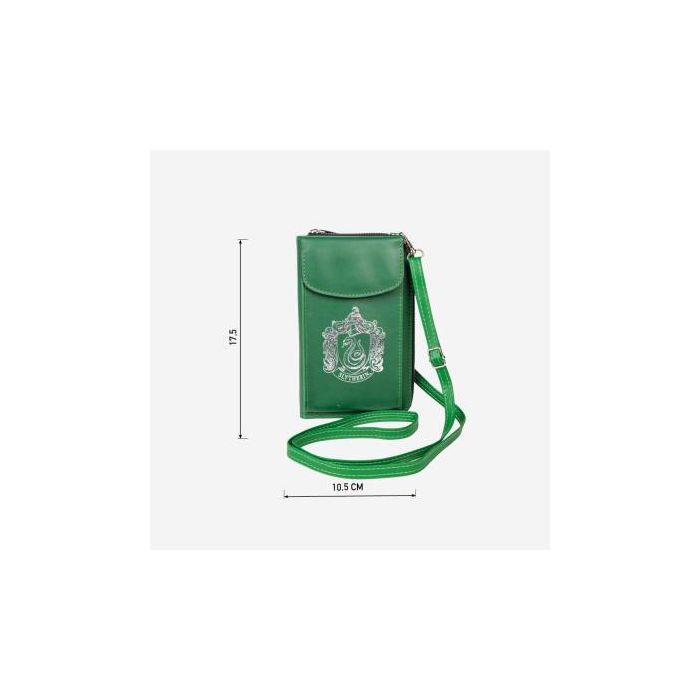 Bolso Portamovil Harry Potter Slytherin Verde 3 Bolso Portamovil Harry Potter Slytherin Verde 3