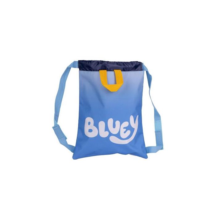 Mochila Saco Infantil Bluey Azul 27 x 33 x 1 cm 1