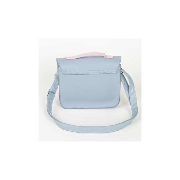 Bolso Satchel Stitch Azul 1