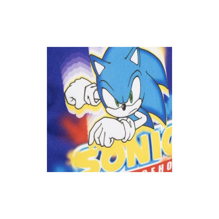 Mochila Infantil Bandolera Sonic Azul 2