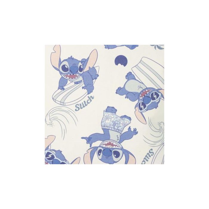 Bolsa Shopping Stitch Azul 2