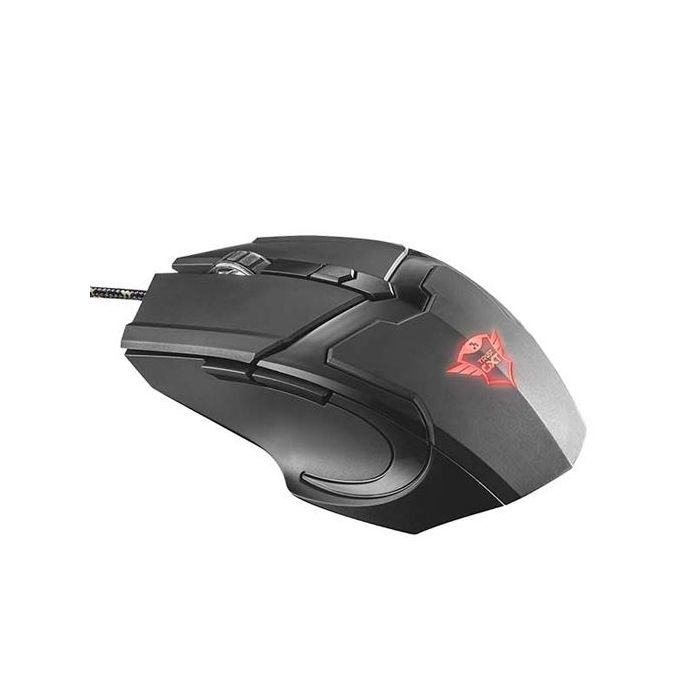 Trust ratón gaming gxt 101 cable usb 4800dpi 6 botones iluminacion led negro Trust ratón gaming gxt 101 cable usb 4800dpi 6 botones iluminacion led negro