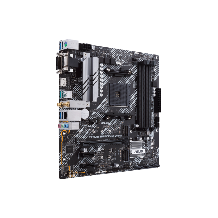 ASUS PRIME B550M-A WiFi II AMD B550 Zócalo AM4 micro ATX 1